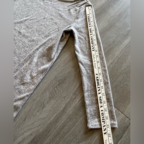 Reborn J Tunic Blouse Heather Grey Asymmetrical Hem Line Women’s Large - Picture 6 of 7